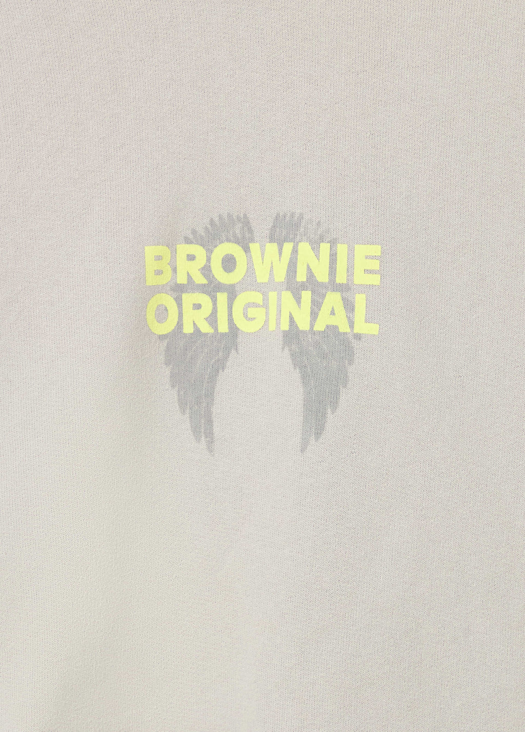 Hoodie with wing print