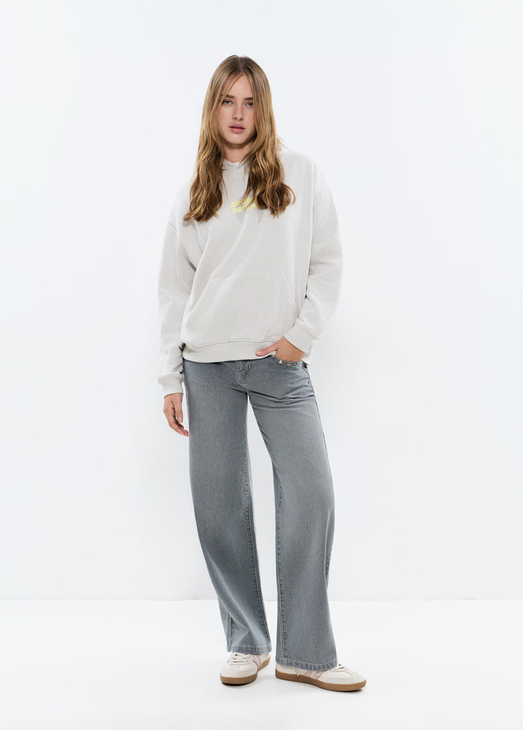 Kapuzen-Sweatshirt mit Flügel-Print