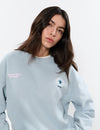 Sweatshirt with back patch print