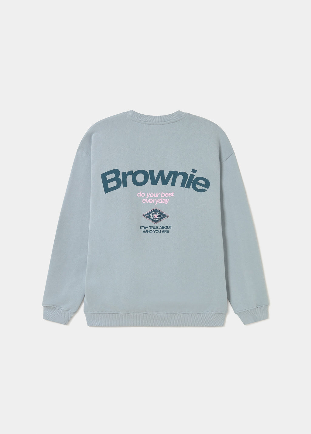 Sweatshirt with back patch print
