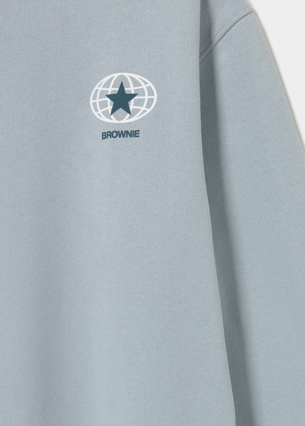 Sweatshirt with back patch print
