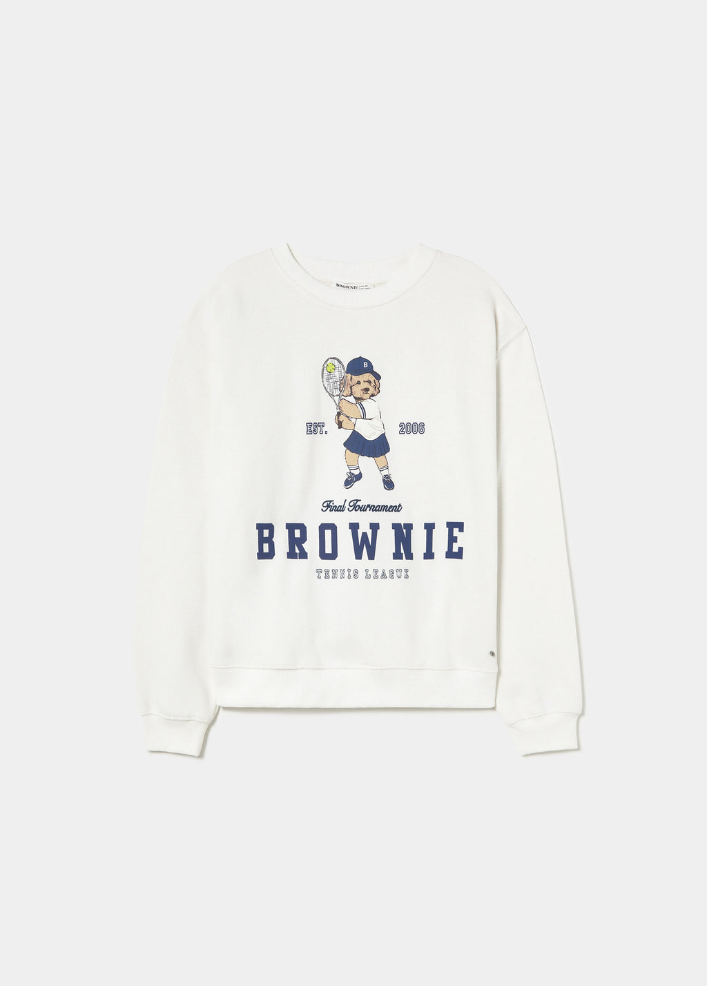 Sudadera print perrita tenista