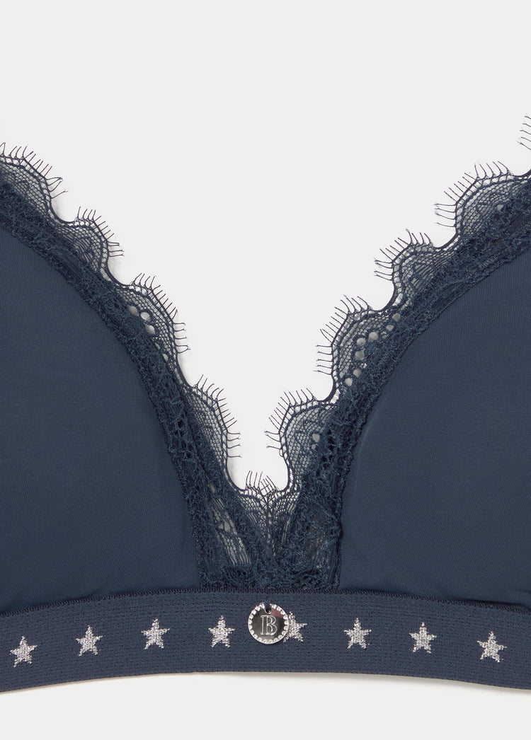 Star elastic bra
