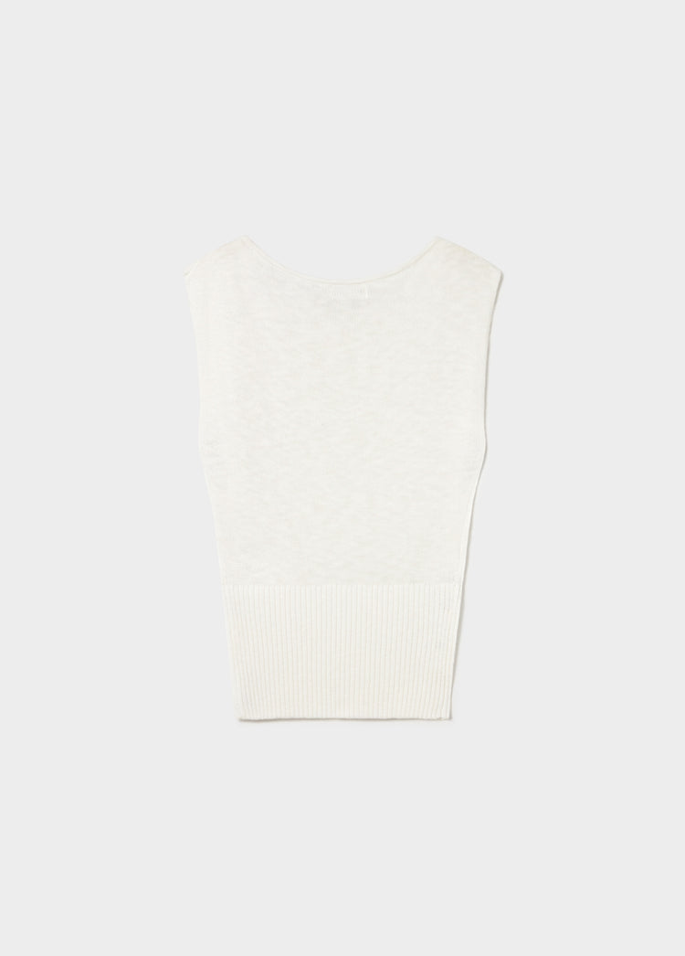 Ribbed hem top