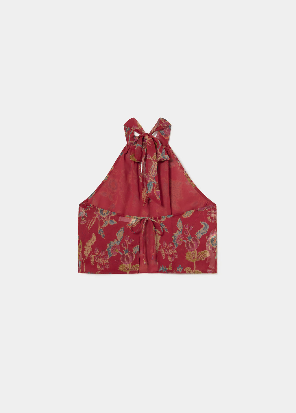 Top choker estampado