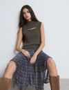 Cut-out top