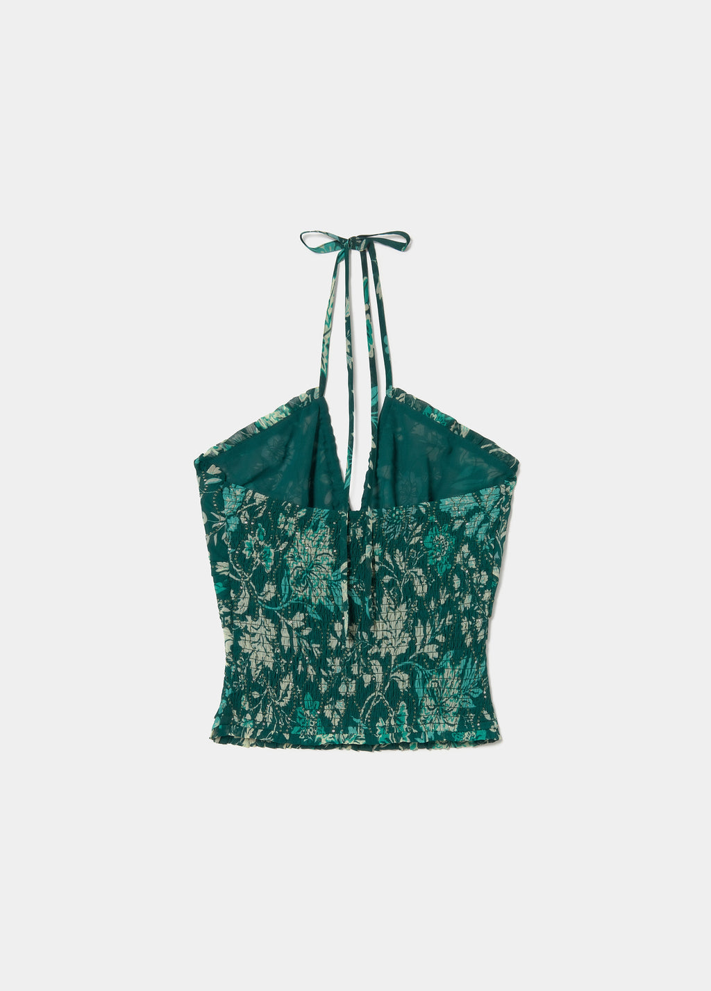 Sequin printed top