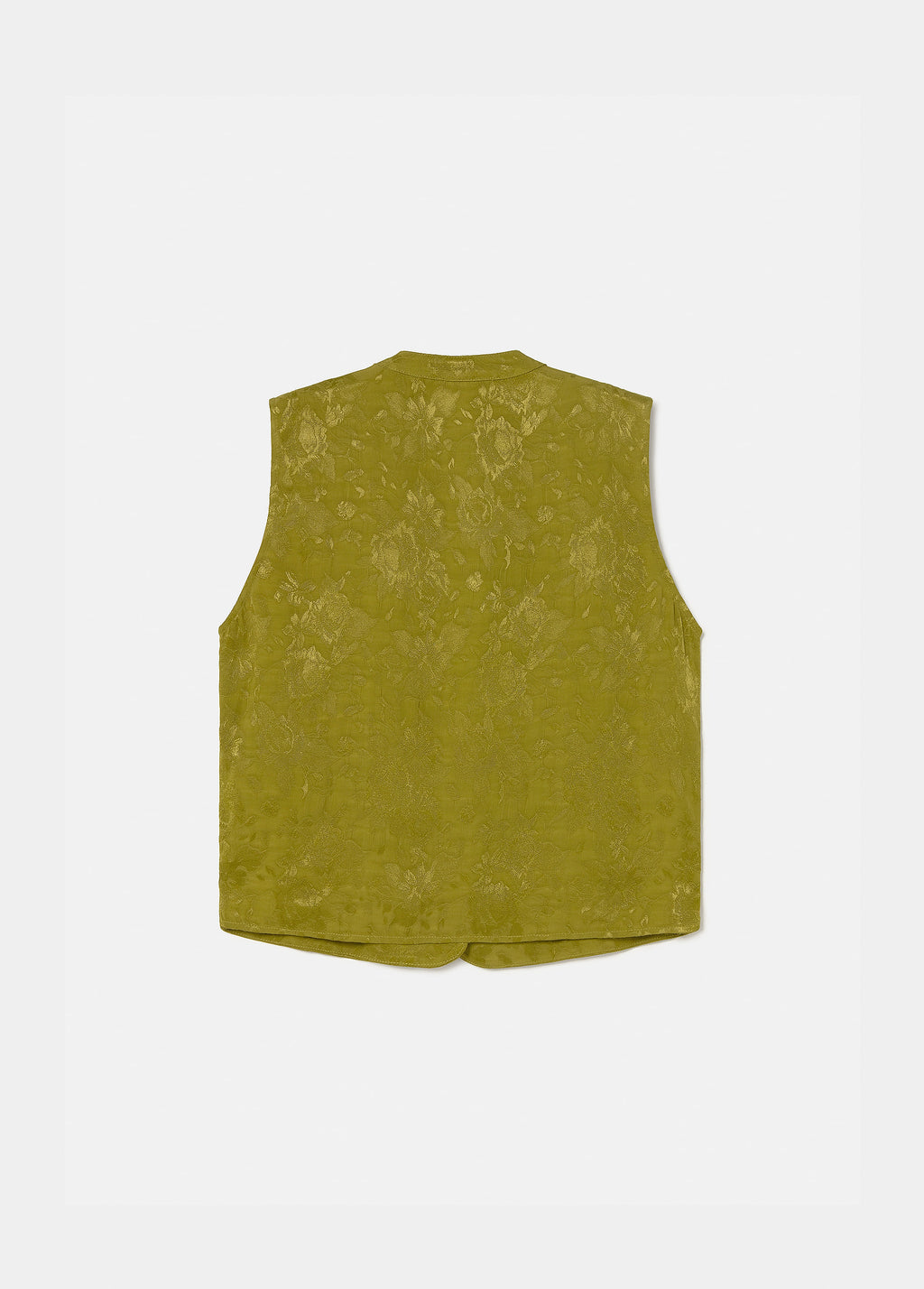 Satinierter Jacquard-Top