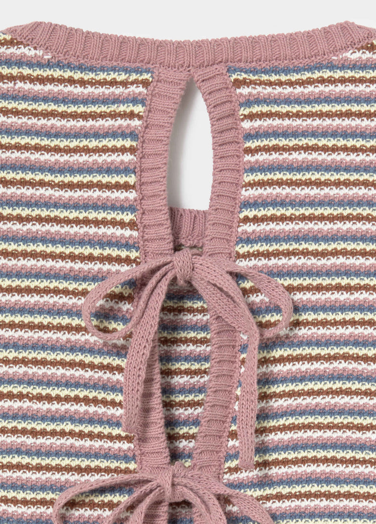 Striped knit top