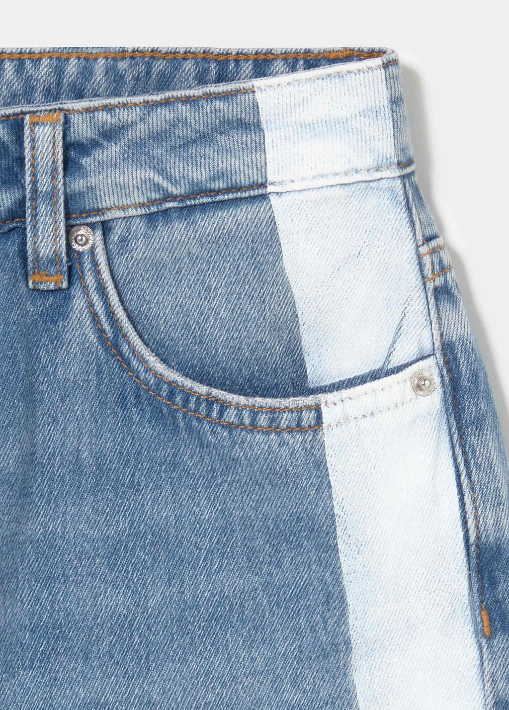 Gerade Jeans mit Seitenstreifen