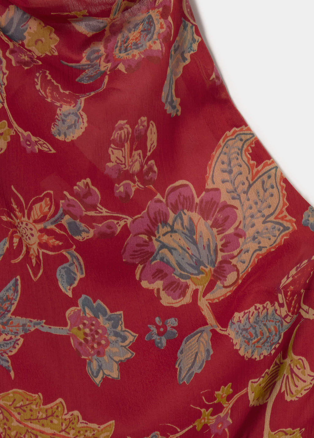 Vestit llarg estampat
