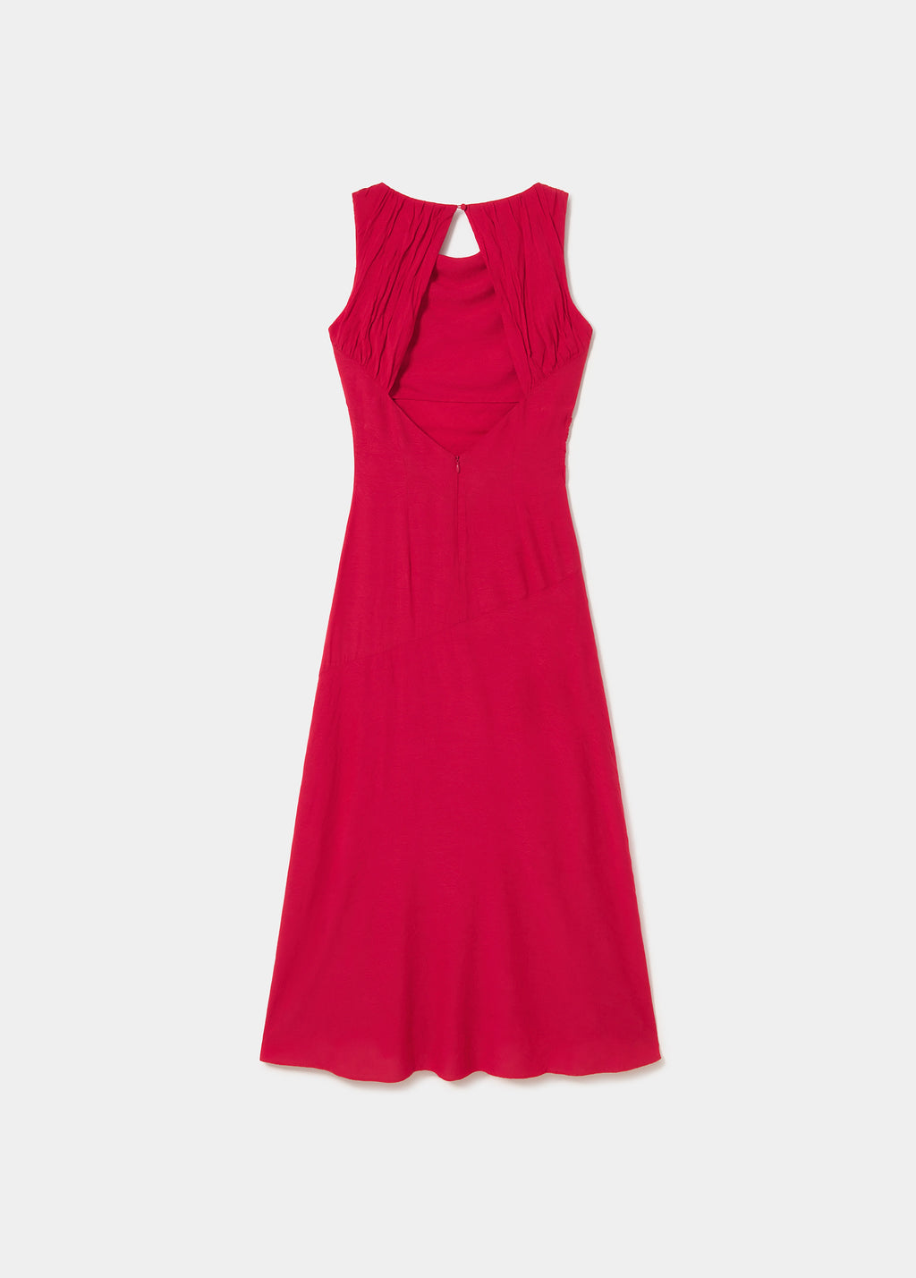 Langes Jacquard-Kleid