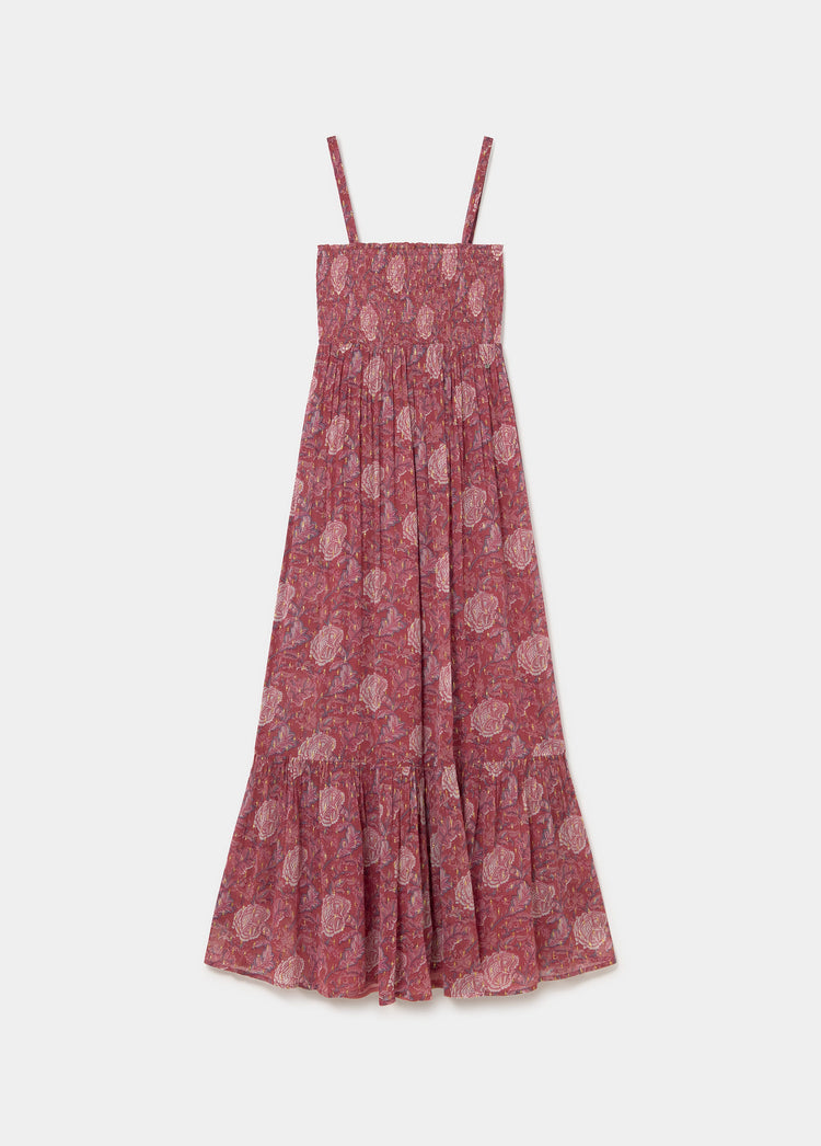 Floral strap dress
