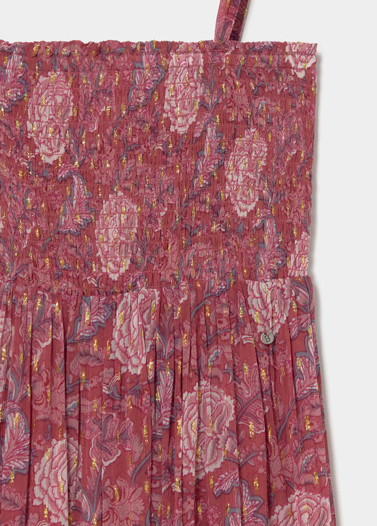 Floral strap dress